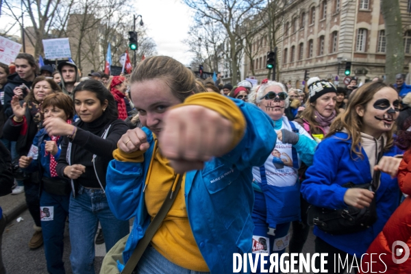 Manifestation contre la réforme des retraites