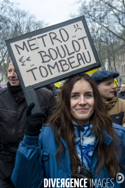 Manifestation contre la réforme des retraites