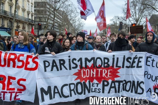 Manifestation contre la réforme des retraites