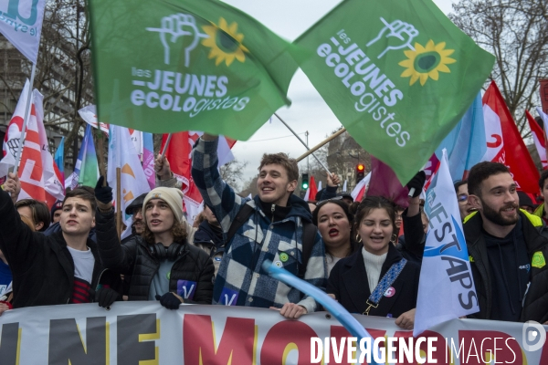 Manifestation contre la réforme des retraites