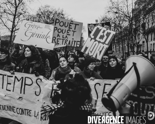 Manifestation contre la réforme des retraites