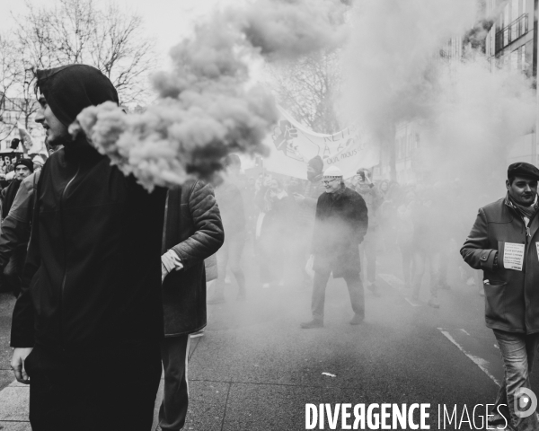 Manifestation contre la réforme des retraites