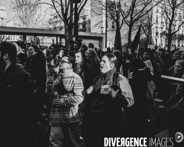 Manifestation contre la réforme des retraites