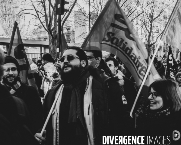 Manifestation contre la réforme des retraites