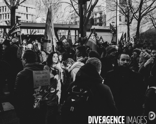 Manifestation contre la réforme des retraites