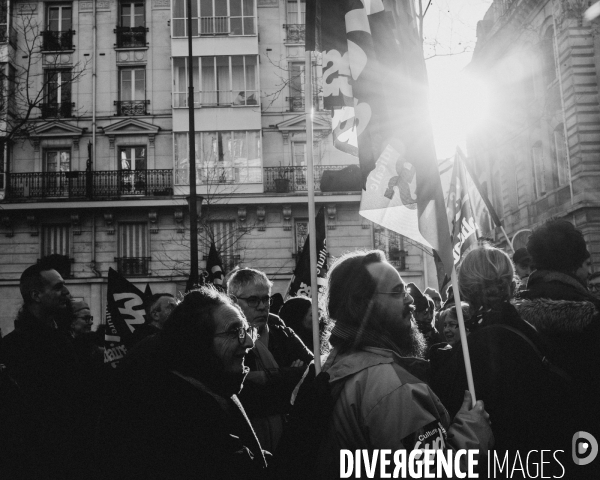 Manifestation contre la réforme des retraites