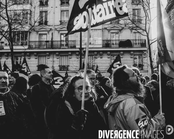 Manifestation contre la réforme des retraites