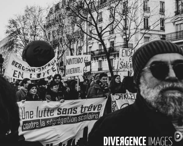 Manifestation contre la réforme des retraites