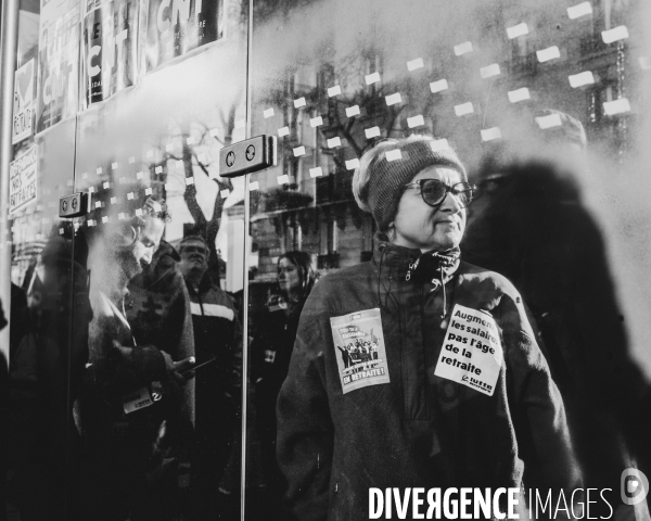 Manifestation contre la réforme des retraites