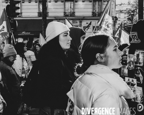 Manifestation contre la réforme des retraites