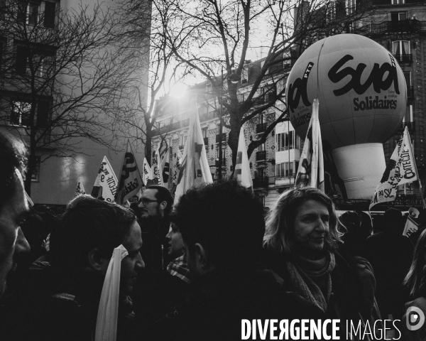 Manifestation contre la réforme des retraites