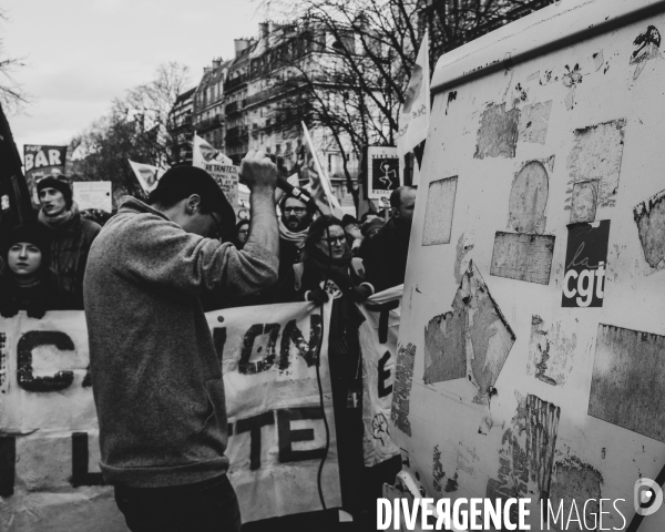 Manifestation contre la réforme des retraites