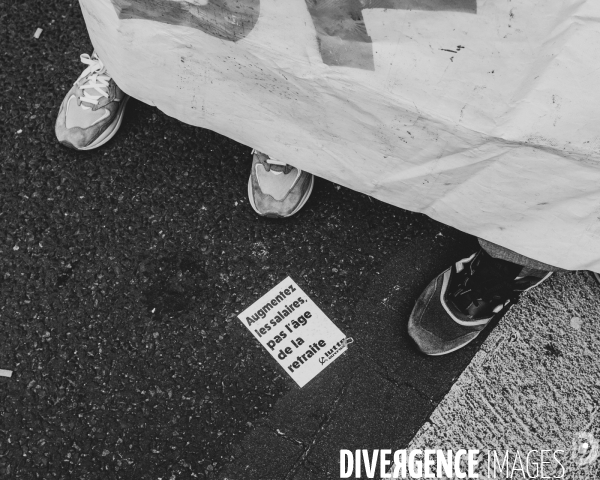 Manifestation contre la réforme des retraites