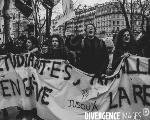 Manifestation contre la réforme des retraites