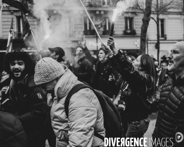 Manifestation contre la réforme des retraites