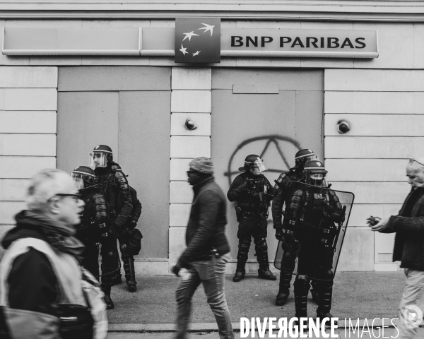 Manifestation contre la réforme des retraites