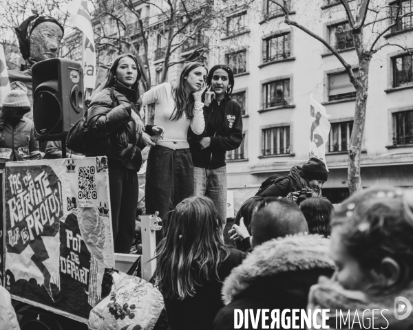 Manifestation contre la réforme des retraites