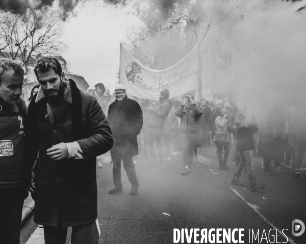 Manifestation contre la réforme des retraites