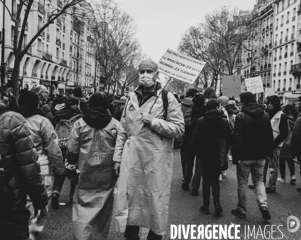 Manifestation contre la réforme des retraites