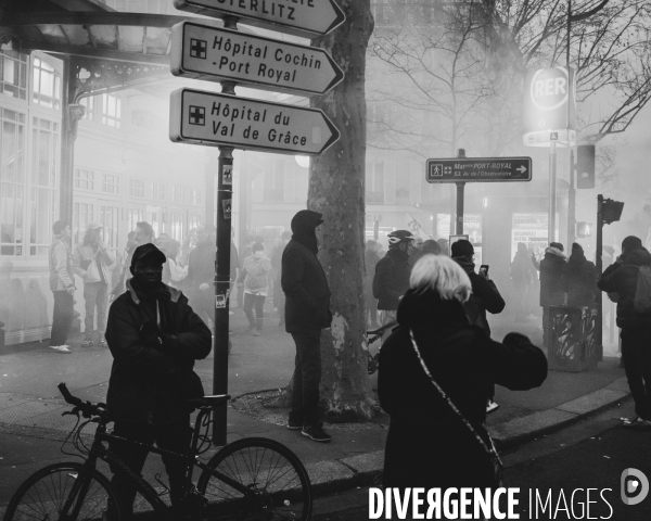 Manifestation contre la réforme des retraites