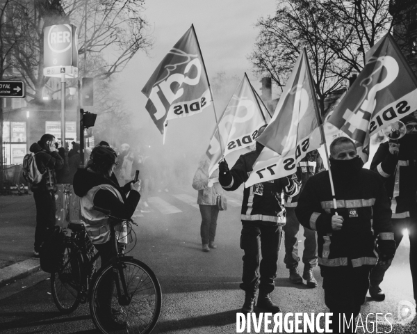 Manifestation contre la réforme des retraites