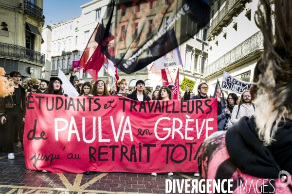 Montpellier - 2eme Manifestation contre la Reforme des Retraites