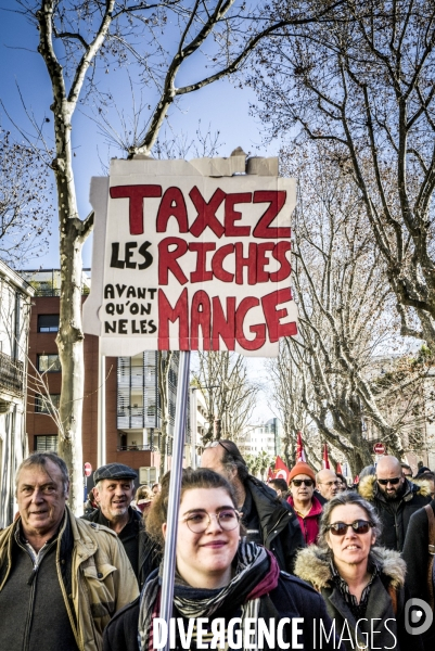 Montpellier - 2eme Manifestation contre la Reforme des Retraites