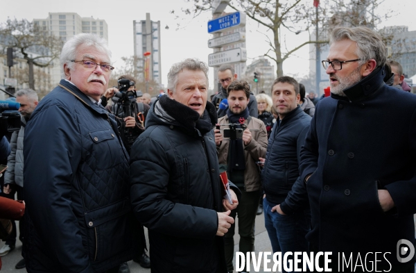 Deuxième manifestation intersyndicale contre la reforme des retraites