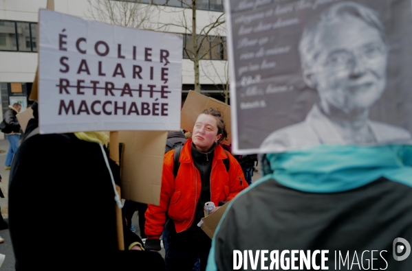 Deuxième manifestation intersyndicale contre la reforme des retraites