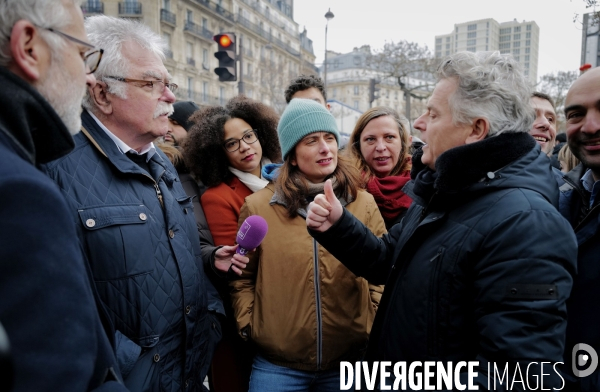 Deuxième manifestation intersyndicale contre la reforme des retraites