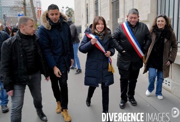 Deuxième manifestation intersyndicale contre la reforme des retraites