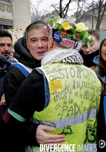 Deuxième manifestation intersyndicale contre la reforme des retraites