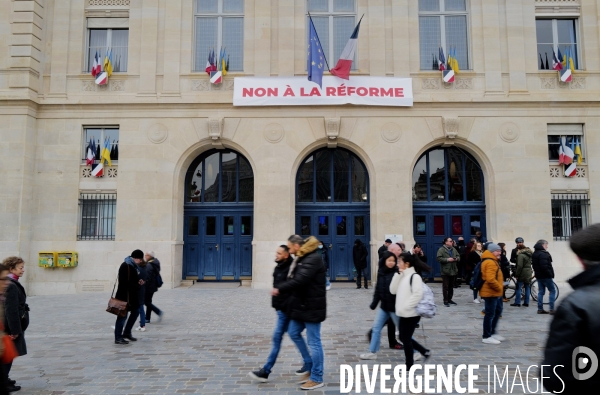 Deuxième manifestation intersyndicale contre la reforme des retraites