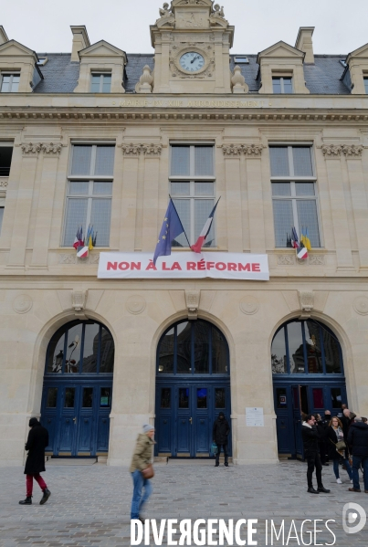 Deuxième manifestation intersyndicale contre la reforme des retraites