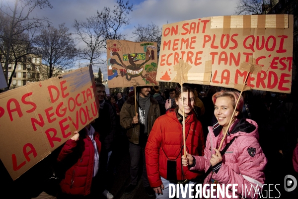 Manifestation intersyndicale contre la reforme des retraites