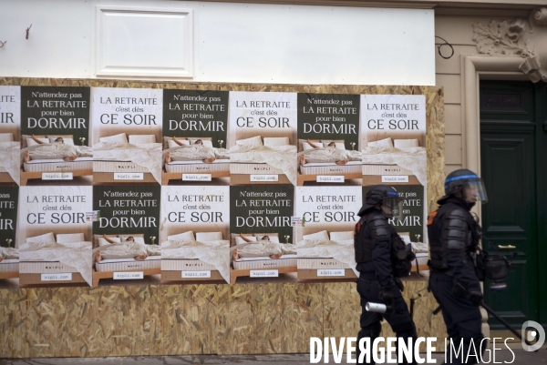 Manifestation contre la réforme des retraites, 31/01/2023, Paris