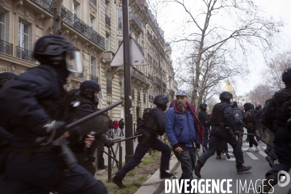 Manifestation contre la réforme des retraites, 31/01/2023, Paris