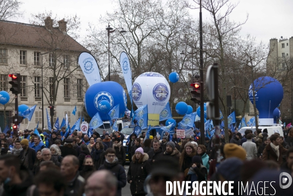 Manifestation contre la réforme des retraites, 31/01/2023, Paris