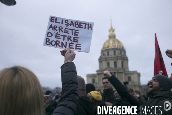 Manifestation contre la réforme des retraites, 31/01/2023, Paris