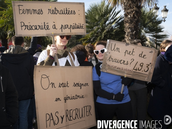 Manifestation contre la reforme des retraites, 31/01/2023, paris