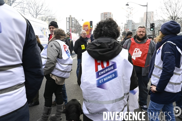 Manifestation contre la reforme des retraites, 31/01/2023, paris