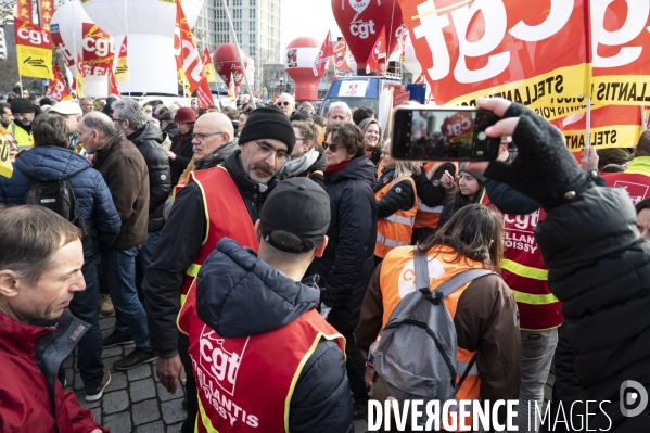 Manifestation contre la reforme des retraites, 31/01/2023, paris