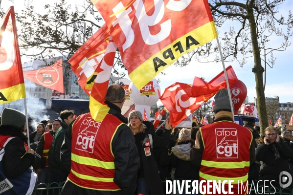 Manifestation contre la reforme des retraites, 31/01/2023, paris