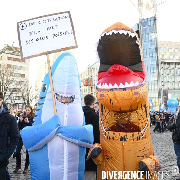 Manifestation contre la reforme des retraites, 31/01/2023, paris