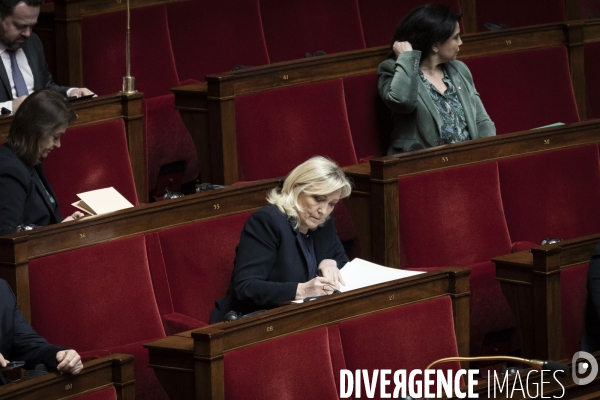 Assemblée nationale le 31 janvier.