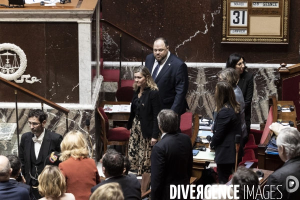 Assemblée nationale le 31 janvier.