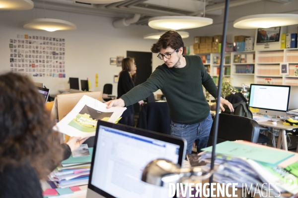 Vie de la rédaction de la Revue dessinée