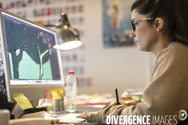 Vie de la rédaction de la Revue dessinée