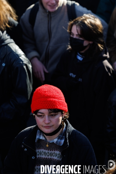 Troisième journée de mobilisation contre la réforme des retraites à Nantes