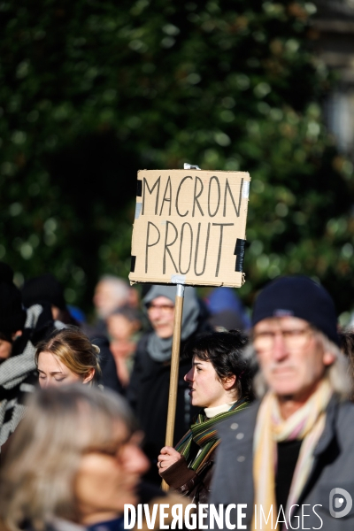 Troisième journée de mobilisation contre la réforme des retraites à Nantes